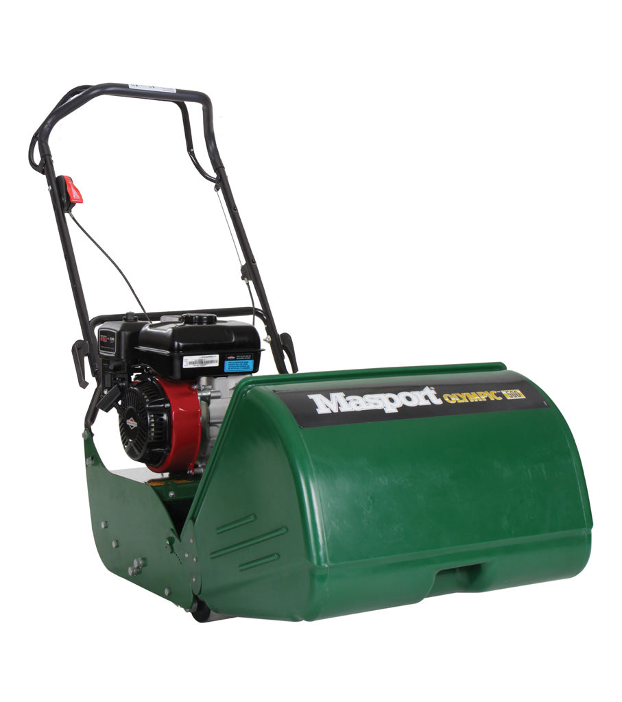 Masport 500 RRR 20" Cylinder Mower | Briggs & Stratton 163cc OHV 5.0HP | Steel 6-Blade Cutting Reel