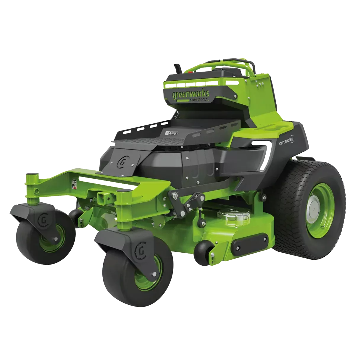 Greenworks 82V 48″ OptimusZ Stand-on Zero Turn Mower (24kWh) – Go