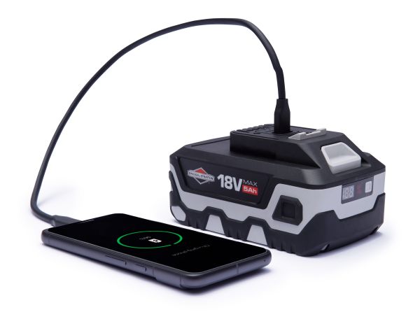 Briggs & Stratton 18V 5.0 Ah Battery with USB-C Charging option