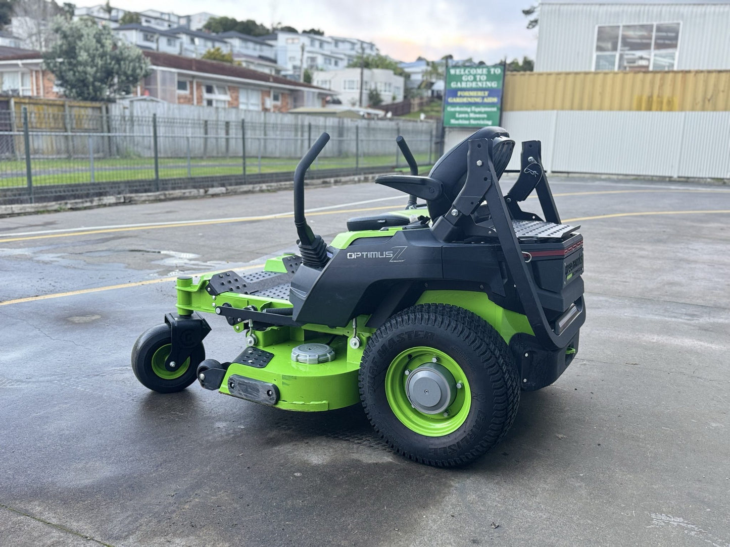 Second Hand - Greenworks OptimusZ 60” Commercial Electric Zero Turn Mower – Only 60 Hours!