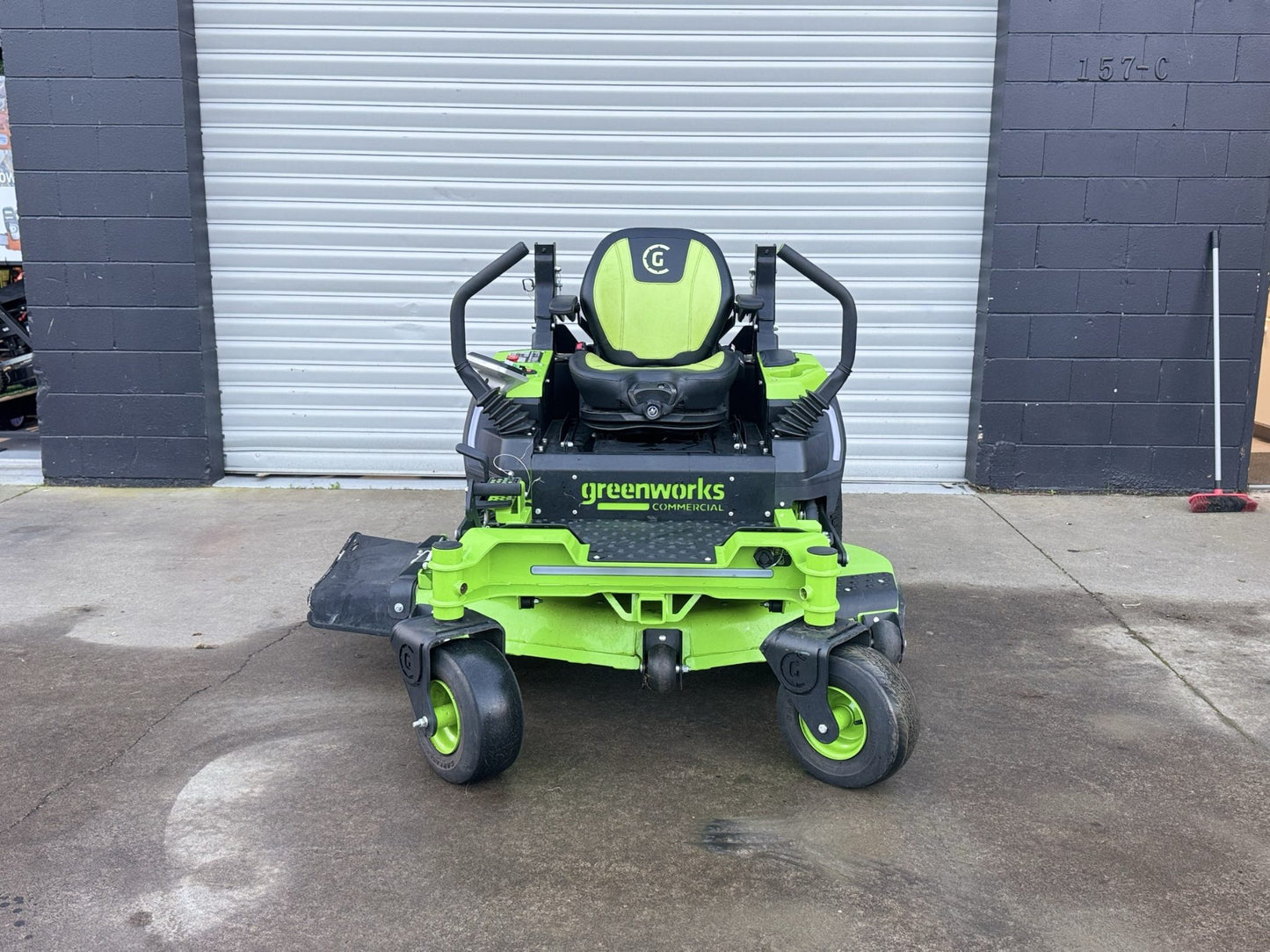 Second Hand - Greenworks OptimusZ 60” Commercial Electric Zero Turn Mower – Only 60 Hours!