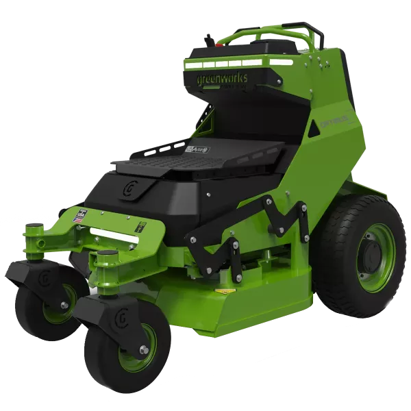 Greenworks 82V 32″ OptimusZ Stand-on Zero Turn Mower (8kWh)