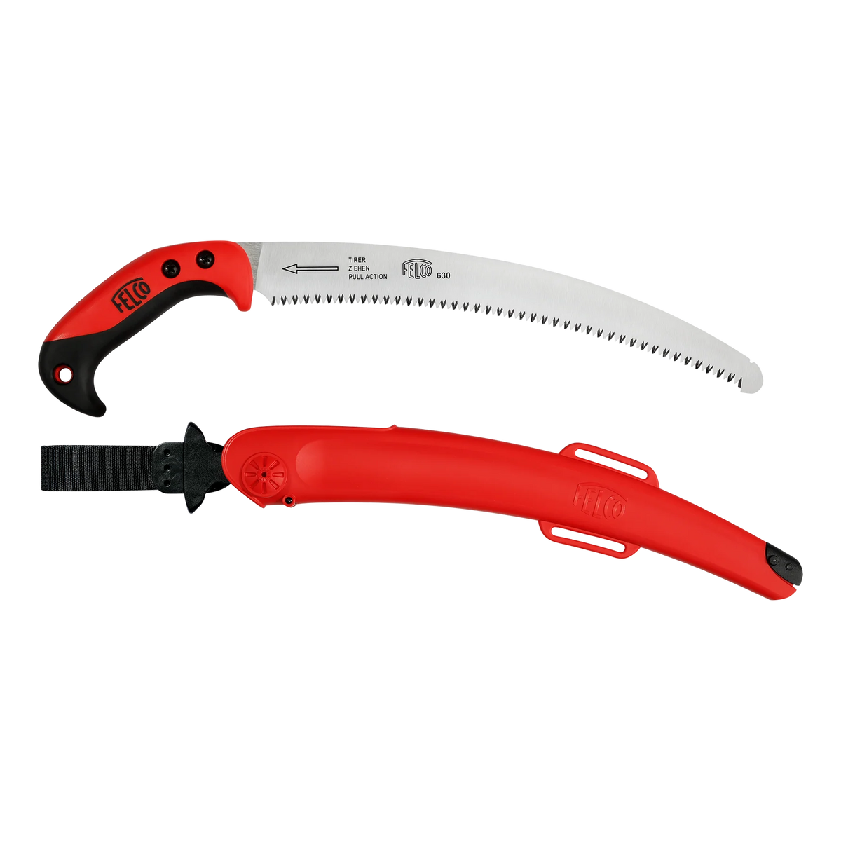 FELCO 630 Saw - Pull-stroke pruning saw - Curved blade 33 cm (13 in.).