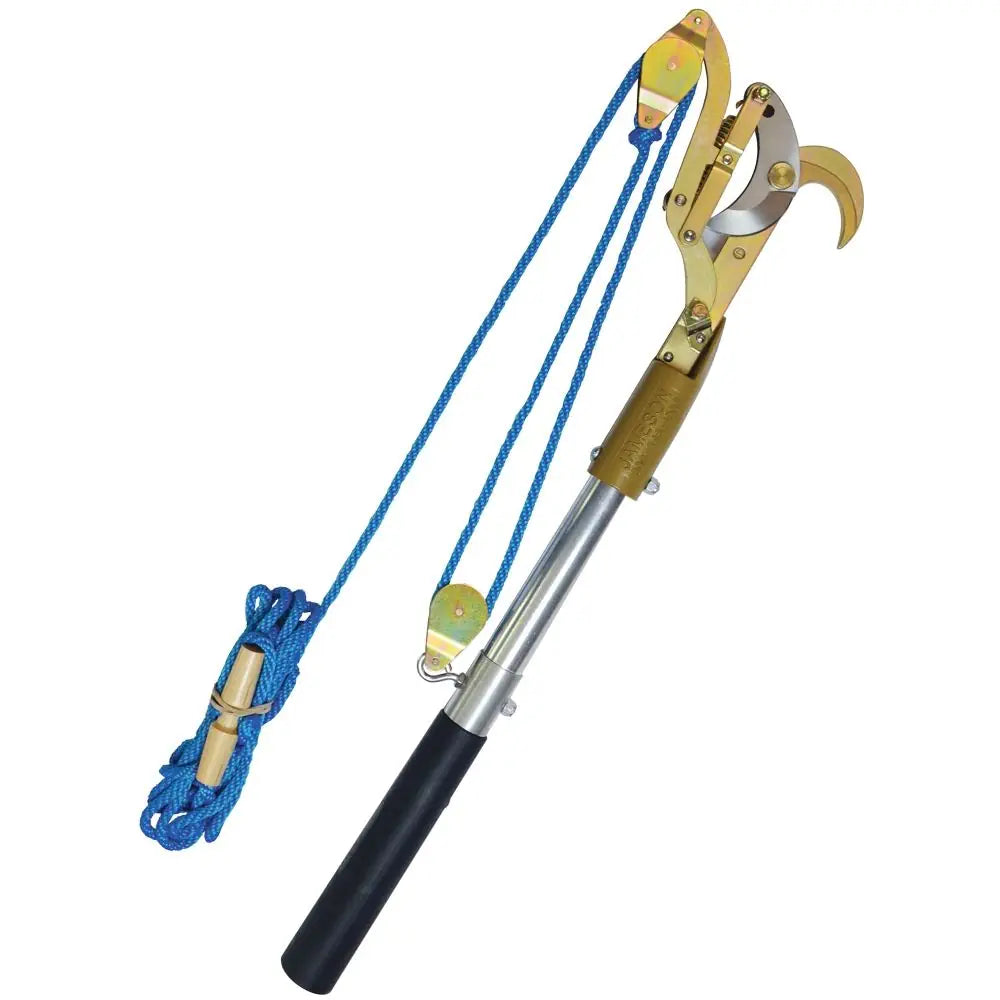 CompositLock 1.75" BIG MOUTH Double Pulley Pruner with Adapter & Rope