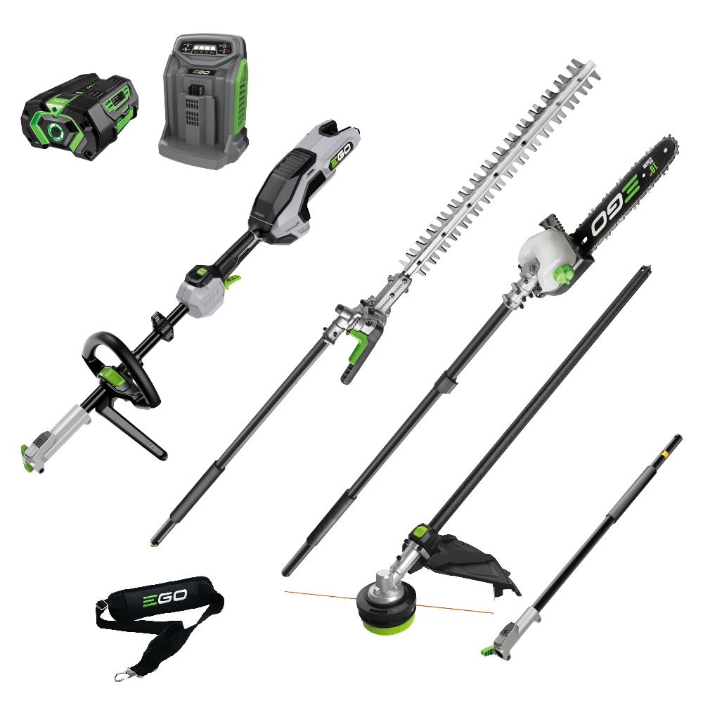 EGO Power+ MHSC1634E Multi-Tool Carbon Fibre 4pce Attachment Kit with Upgraded Power Head