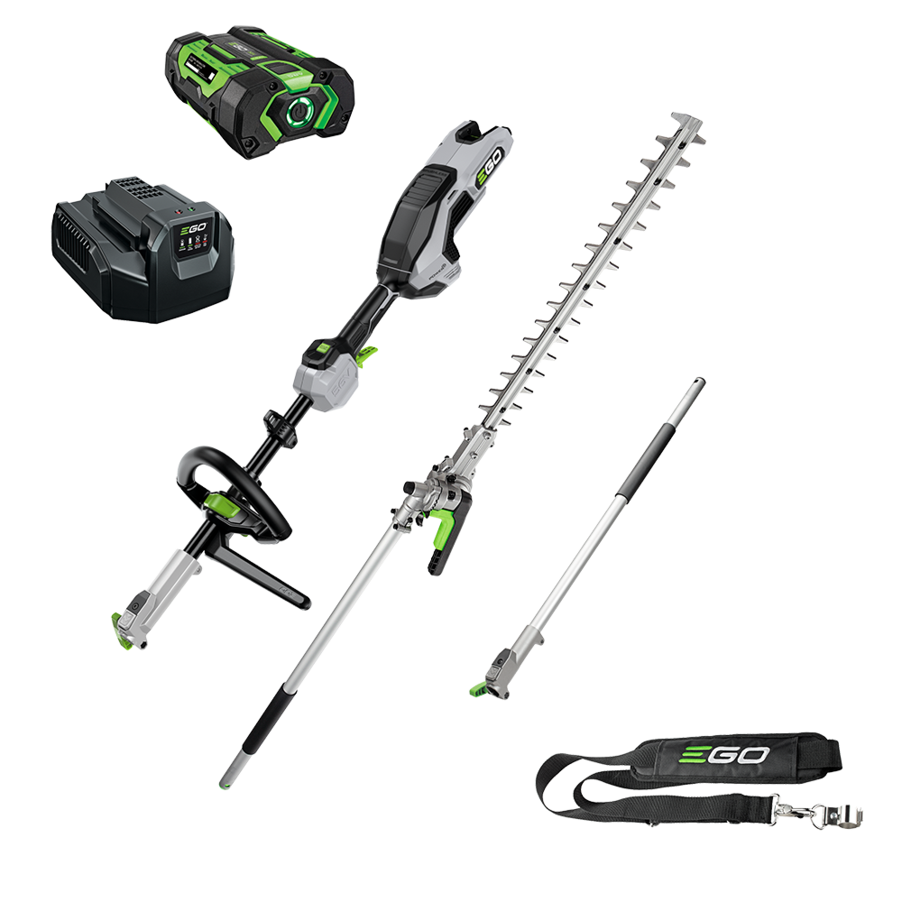 EGO POWER+ 56V Brushless Multi-Tool Power Head with Carbon Fibre Shaft 2pce Attachment KIT MHT2021E-X