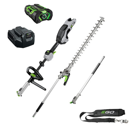 EGO POWER+ 56V Brushless Multi-Tool Power Head with Carbon Fibre Shaft 2pce Attachment KIT MHT2021E-X