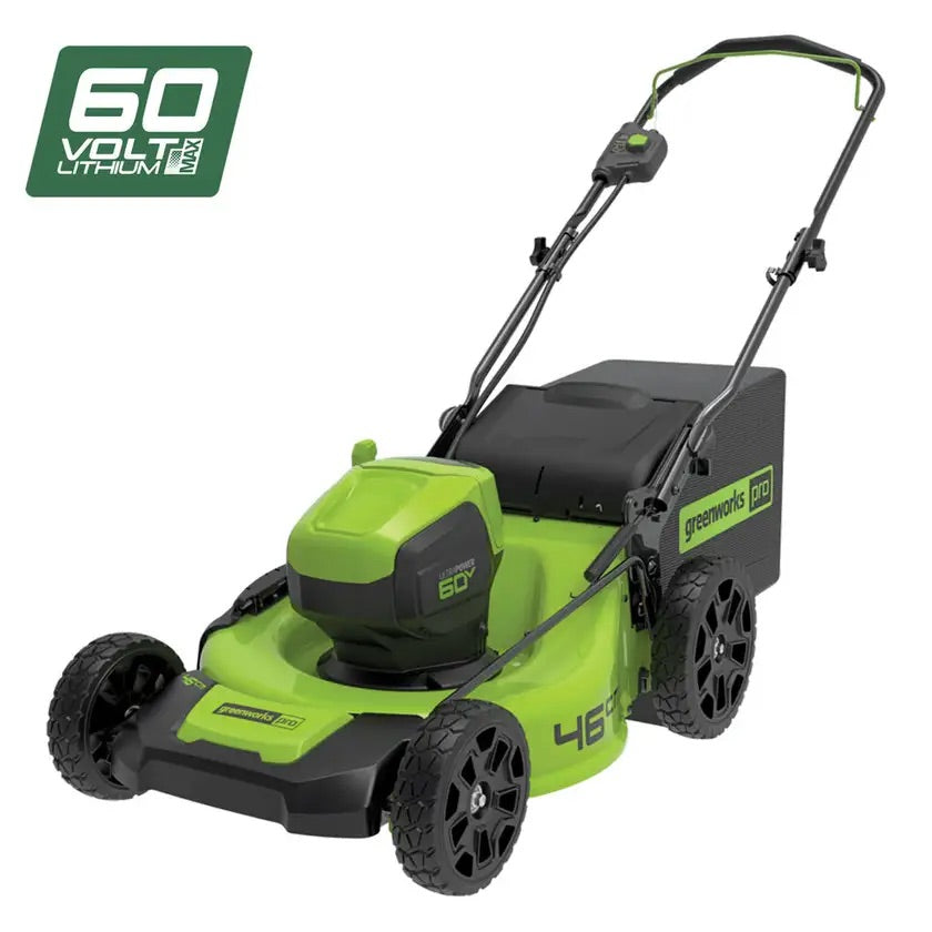 Greenworks 60V 46cm Push Lawn Mower Skin – Go-to Gardening