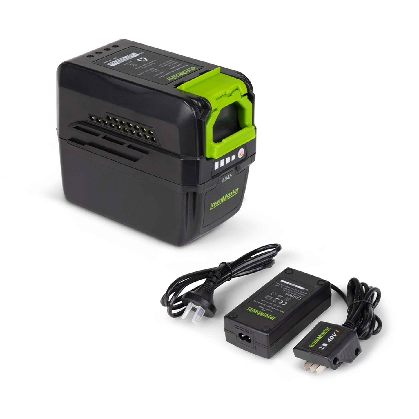 LawnMaster 40V Lithium Battery Charger Kit