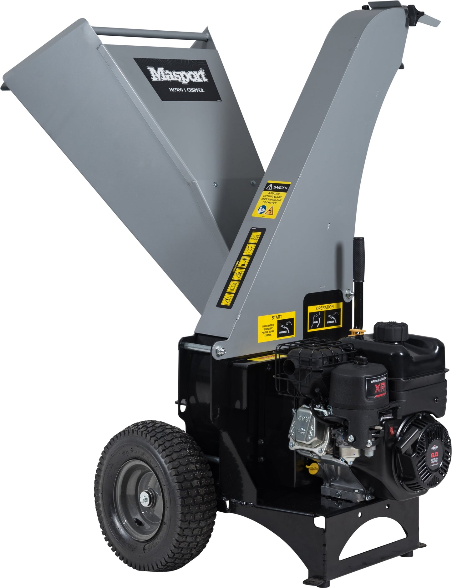 Masport MC900 Chipper Briggs & Stratton XR950 6.5HP