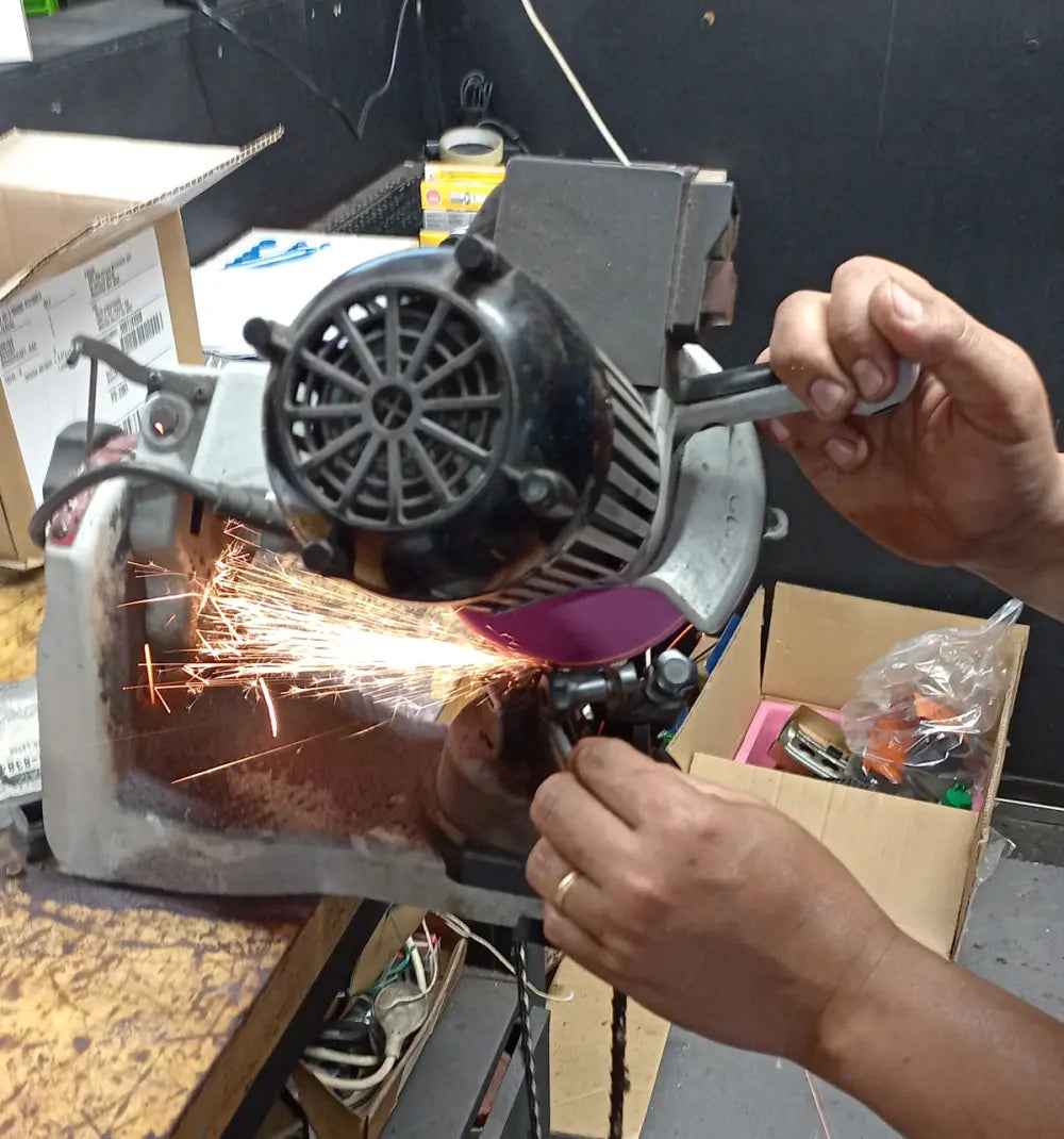 Chainsaw Chain and Garden Tool Sharpening