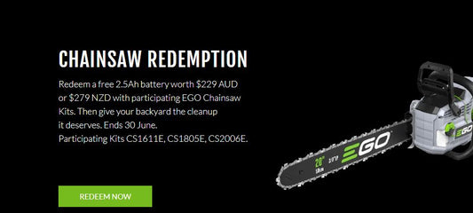 EGO CHAINSAW REDEMPTION