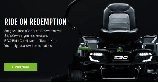 EGO Ride On Redemption