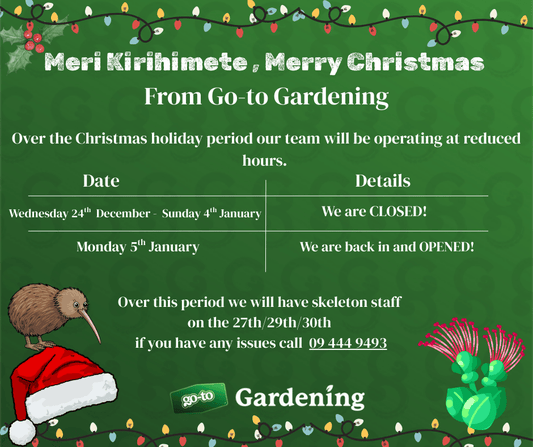 Merry Christmas from Go-to Gardening!