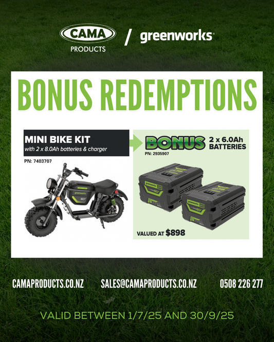 Greenworks OVC912 Mini Bike
