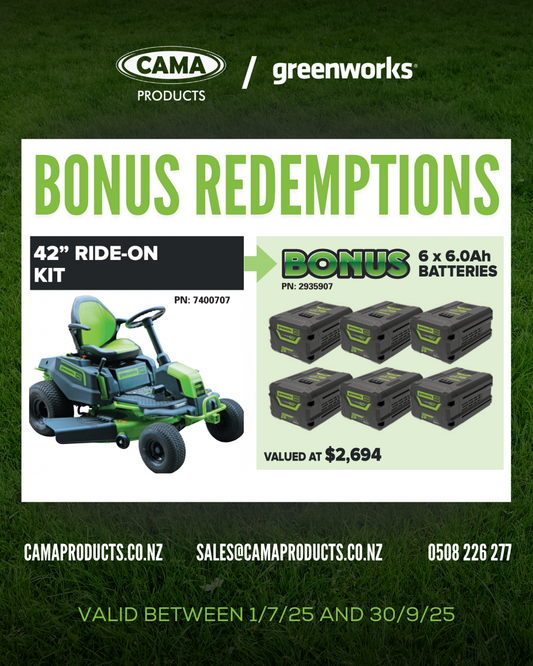 Greenworks 60V 42in Ride On Mower Kit