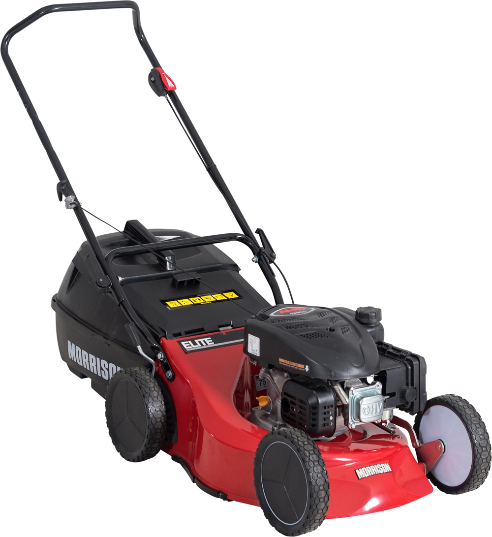 Morrison Elite Petrol Lawnmower 18" Aluminium Deck
