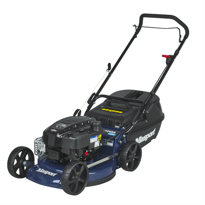 Masport Pro Power 870 AL 3'n1 Petrol Lawnmower 19" Heavy Duty Aluminium Chassis