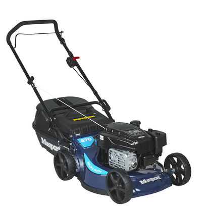 Masport Pro Power 870 AL 3'n1 Petrol Lawnmower 19" Heavy Duty Aluminium Chassis