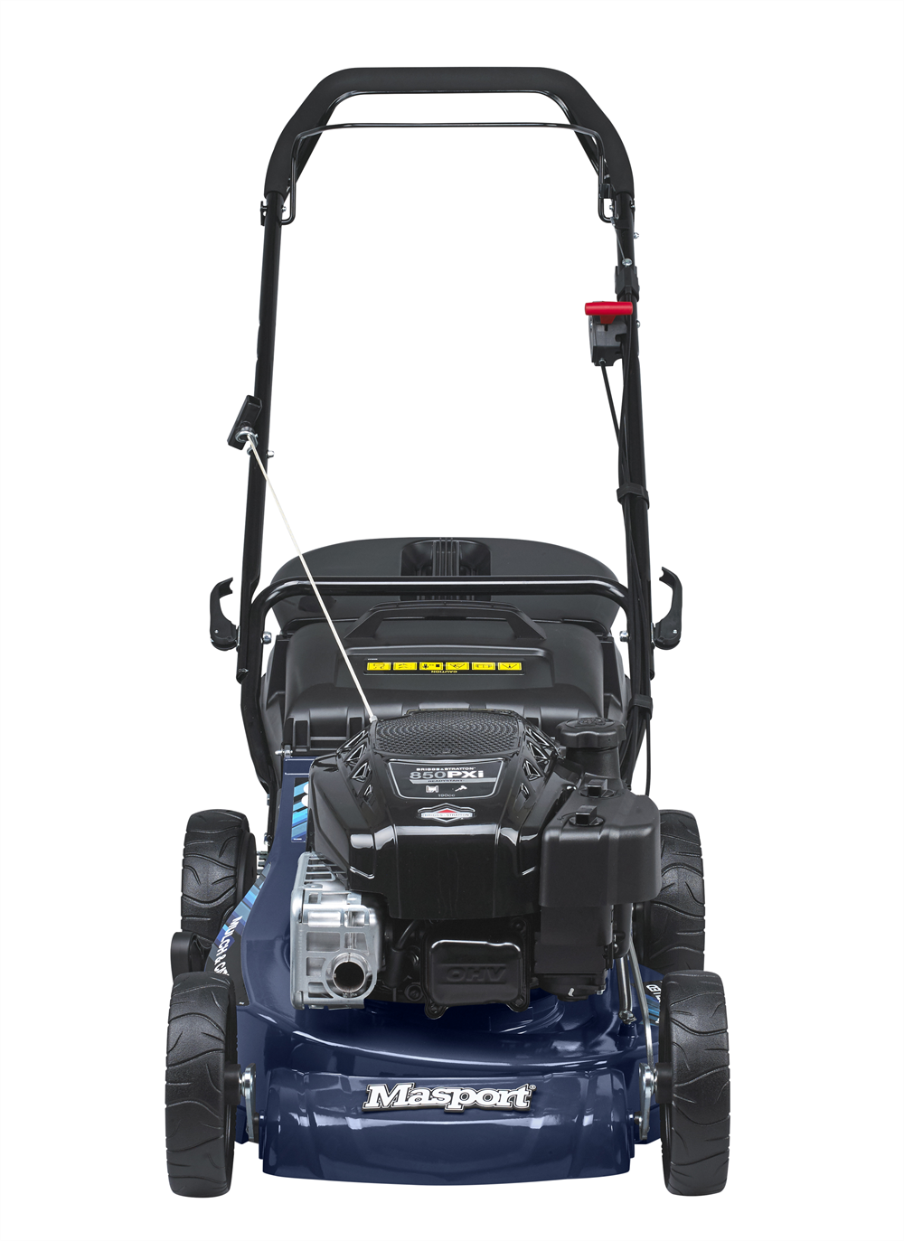 Masport Pro Power 870 AL 3'n1 Self Propelled Lawnmower 19" Heavy Duty Aluminium Chassis