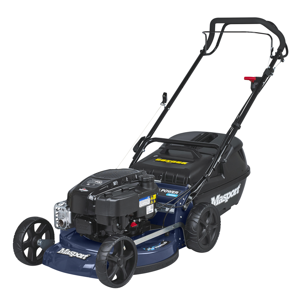Masport Pro Power 870 AL 3'n1 Self Propelled Lawnmower 19" Heavy Duty Aluminium Chassis