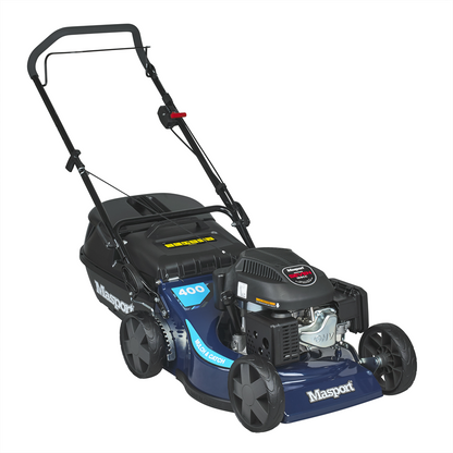Masport 400 AL 3'n1 Petrol Lawnmower – 18" Heavy-Duty Aluminium Chassis