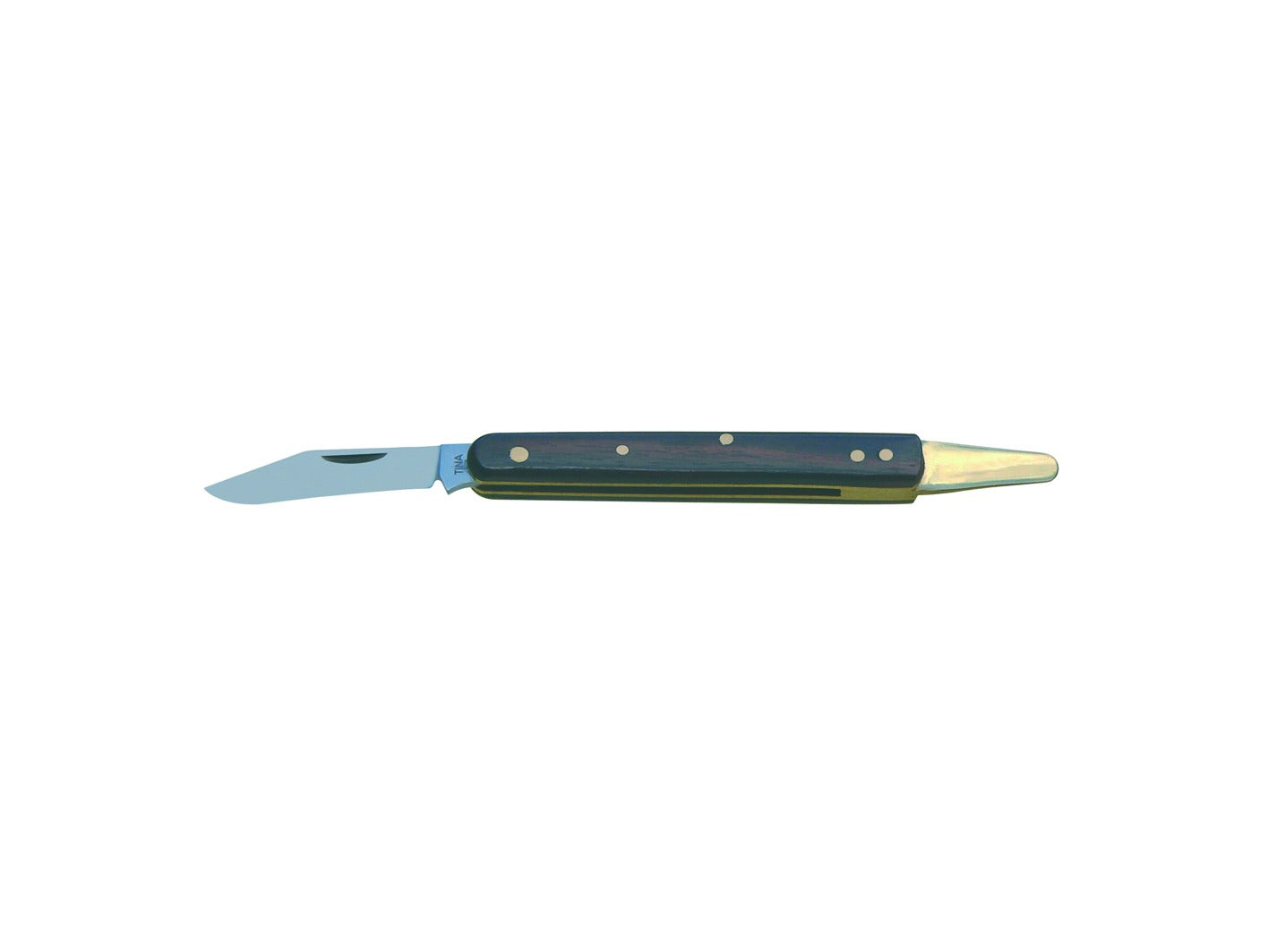 Tina Budding Knife w/- Brass Barklifter 10cm