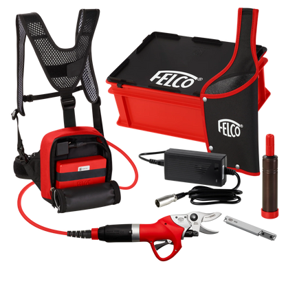 FELCO 802 complete kit with 108Wh  3Ah Battery.