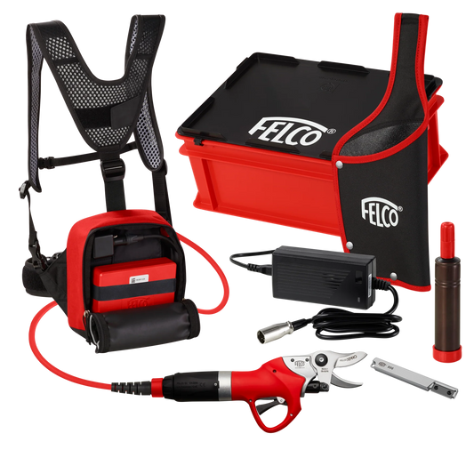 FELCO 802 complete kit with 108Wh  3Ah Battery.