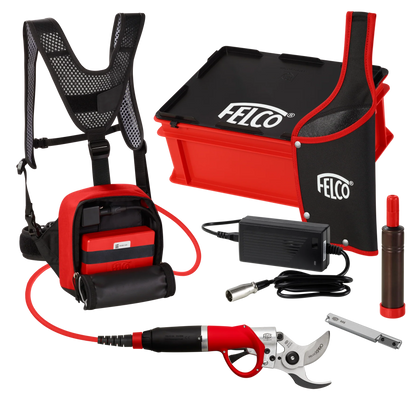 FELCO 822 complete kit with 108Wh / 3Ah Battery.