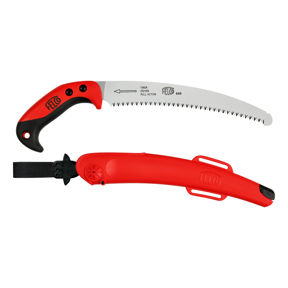 FELCO 640 Saw - Pull-stroke pruning saw - Curved blade 27 cm (10.63 in.).