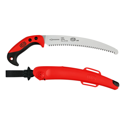 FELCO 640 Saw - Pull-stroke pruning saw - Curved blade 27 cm (10.63 in.).