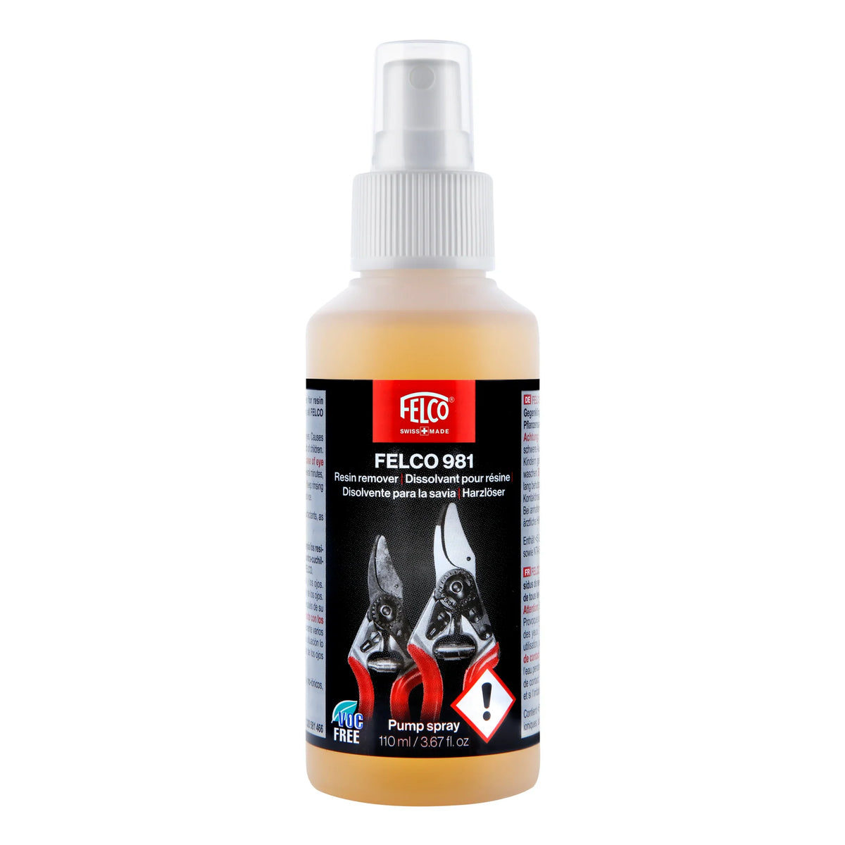 FELCO 981 Resin remover Spray - VOC free.