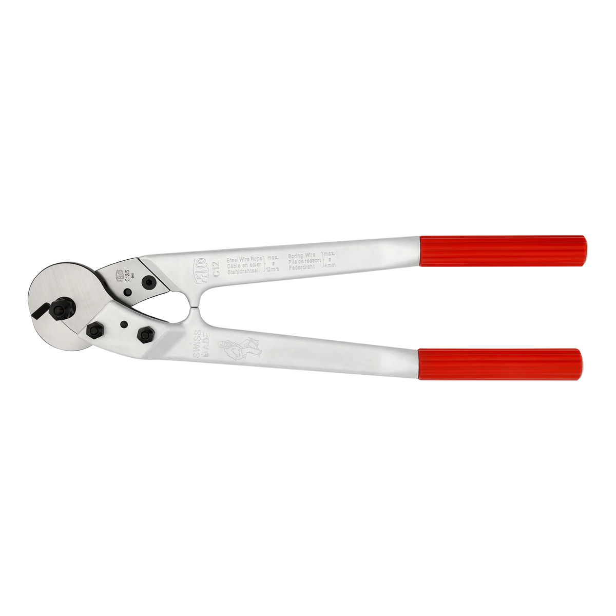 FELCO C12 Two-Hand Wire and Cable Cutter - Steel Cable up to 12mm