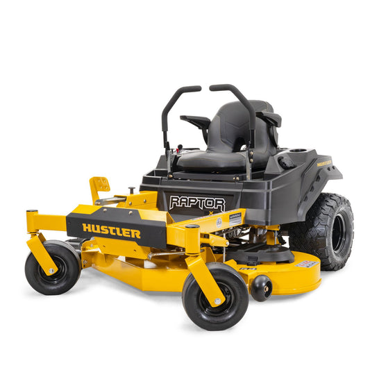Hustler Raptor XD 48 zero turn mower – a robust and reliable machine designed to make lawn care effortless