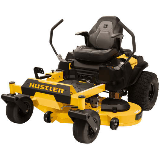 Hustler Raptor XL 42 a welded fabricated steel deck
