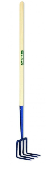 4 Prong Drag Fork with 72" Plain Handle