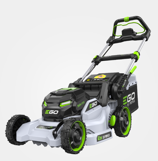 EGO POWER+ 47cm Self Propelled Mower with LED screen - Mower Kit includes 5.0Ah Battery and Rapid Charger