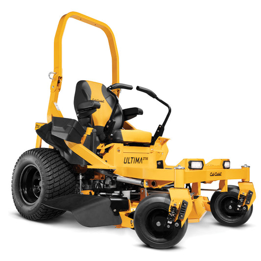 Ultima ZTX5 60 a 60-inch 10-gauge steel fabricated deck and dual ZT3200 transmissions,