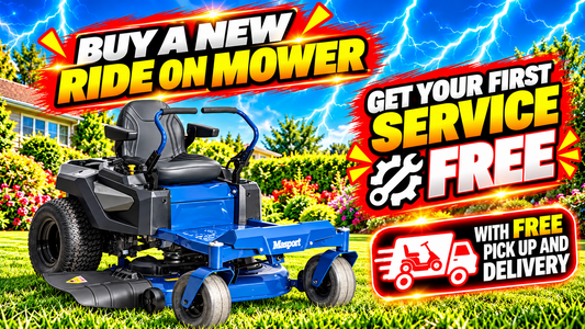 Masport 42" side discharge ZTM Ride-On Lawn Mower