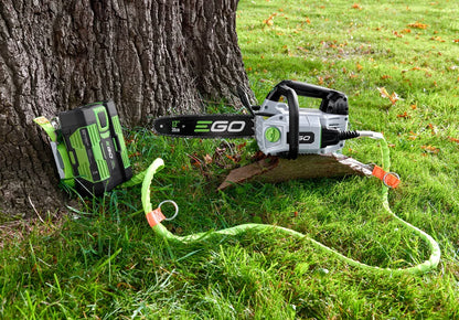 EGO POWER+ 56V 30cm Brushless Top Handle Chainsaw 20m/s KIT Includes 5.0Ah Battery & Rapid Charger