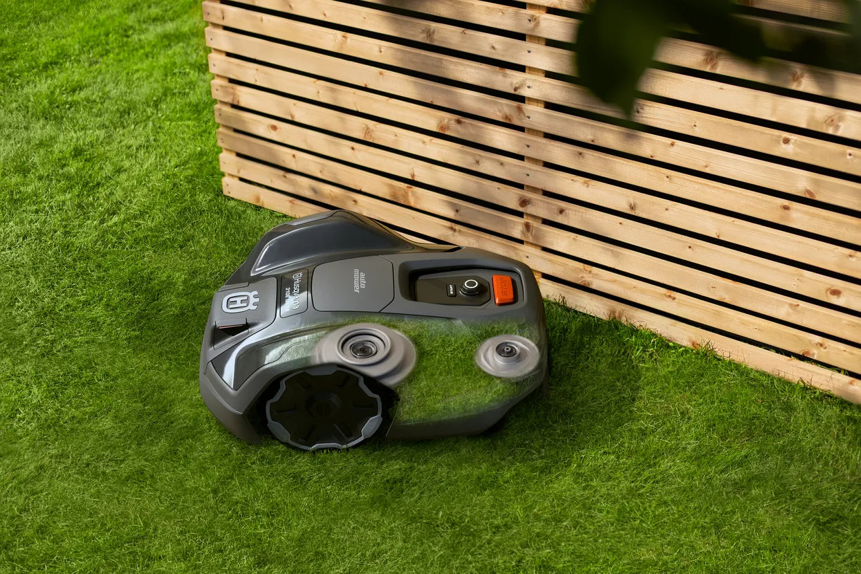 Husqvarna Automower® 305E NERA a robotic lawn mower for lawns up to 600m²