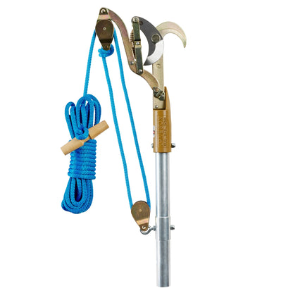 JA-34DP 1.75" BIG MOUTH Double Pulley Pruner with Adapter & Rope