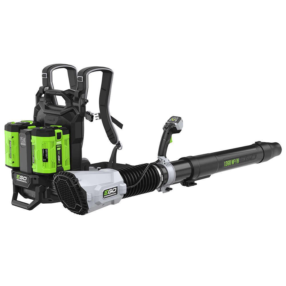Ego POWER+ Commercial 1360M3/H Backpack Blower with Peak Power SKIN Only