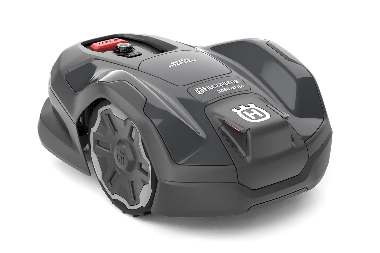 Husqvarna Automower® 305E NERA a robotic lawn mower for lawns up to 600m²