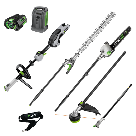 EGO Power+ MHSC1634E Multi-Tool Carbon Fibre 4pce Attachment Kit with Upgraded Power Head