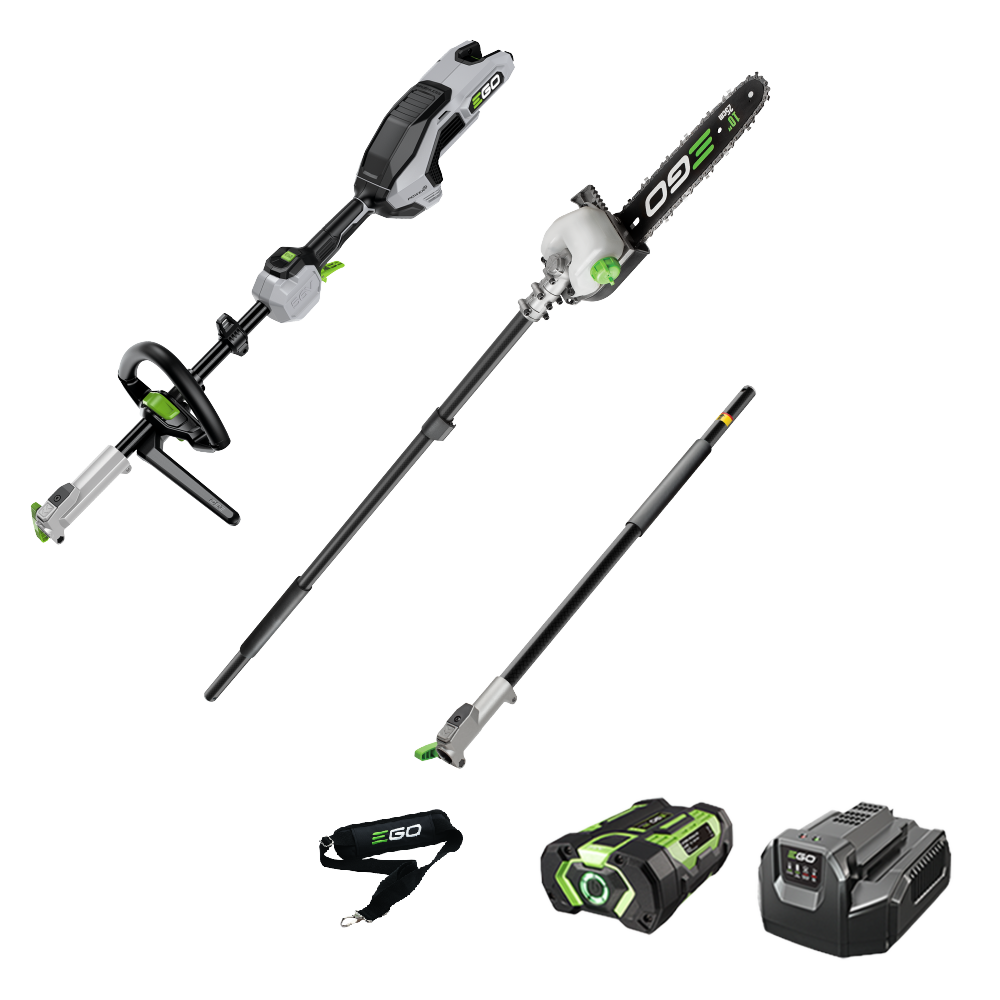 Ego Power+ Multi-Tool Carbon Fibre Pole Saw Kit with Upgraded Power Head