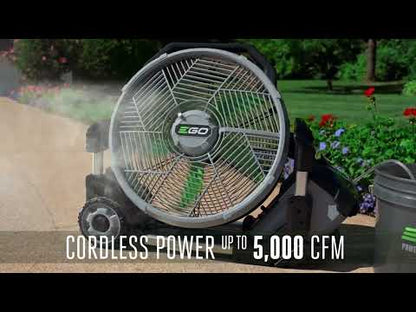 EGO POWER+ 56V 5,000CFM Misting Fan SKIN