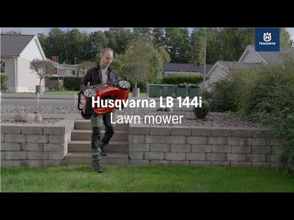 Husqvarna LB 144i lawn mower with battery and charger
