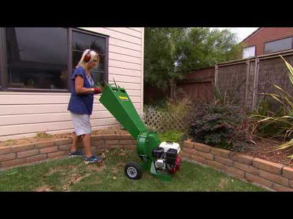 Hansa C4 Brush Chipper powered by 5HP Honda engine